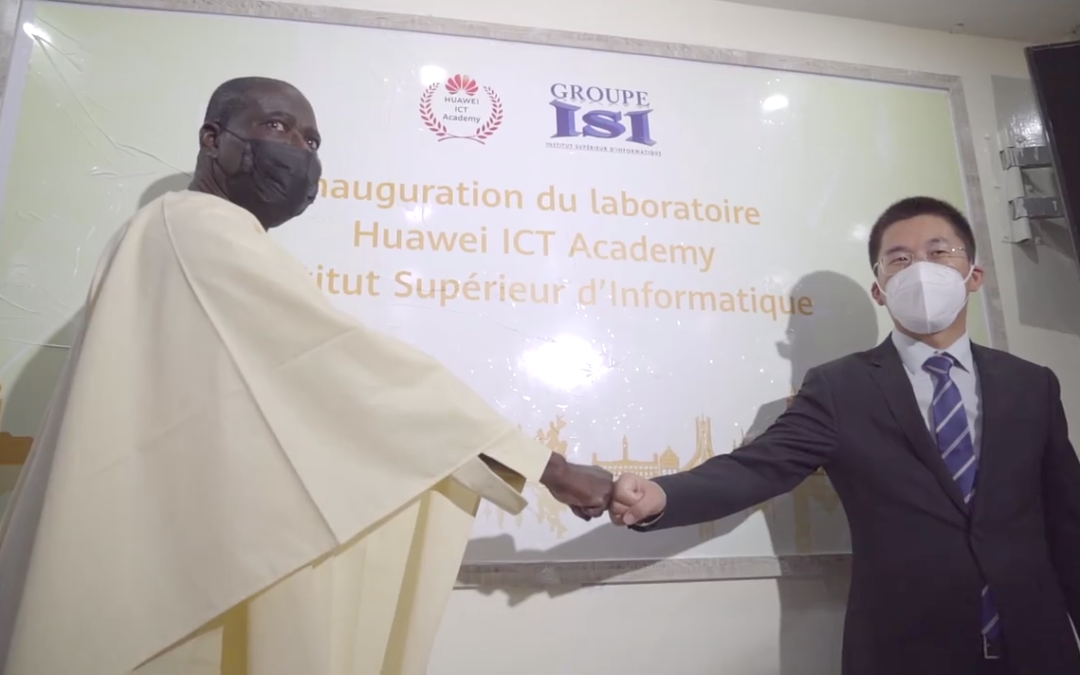 Inauguration du laboratoire Huawei
